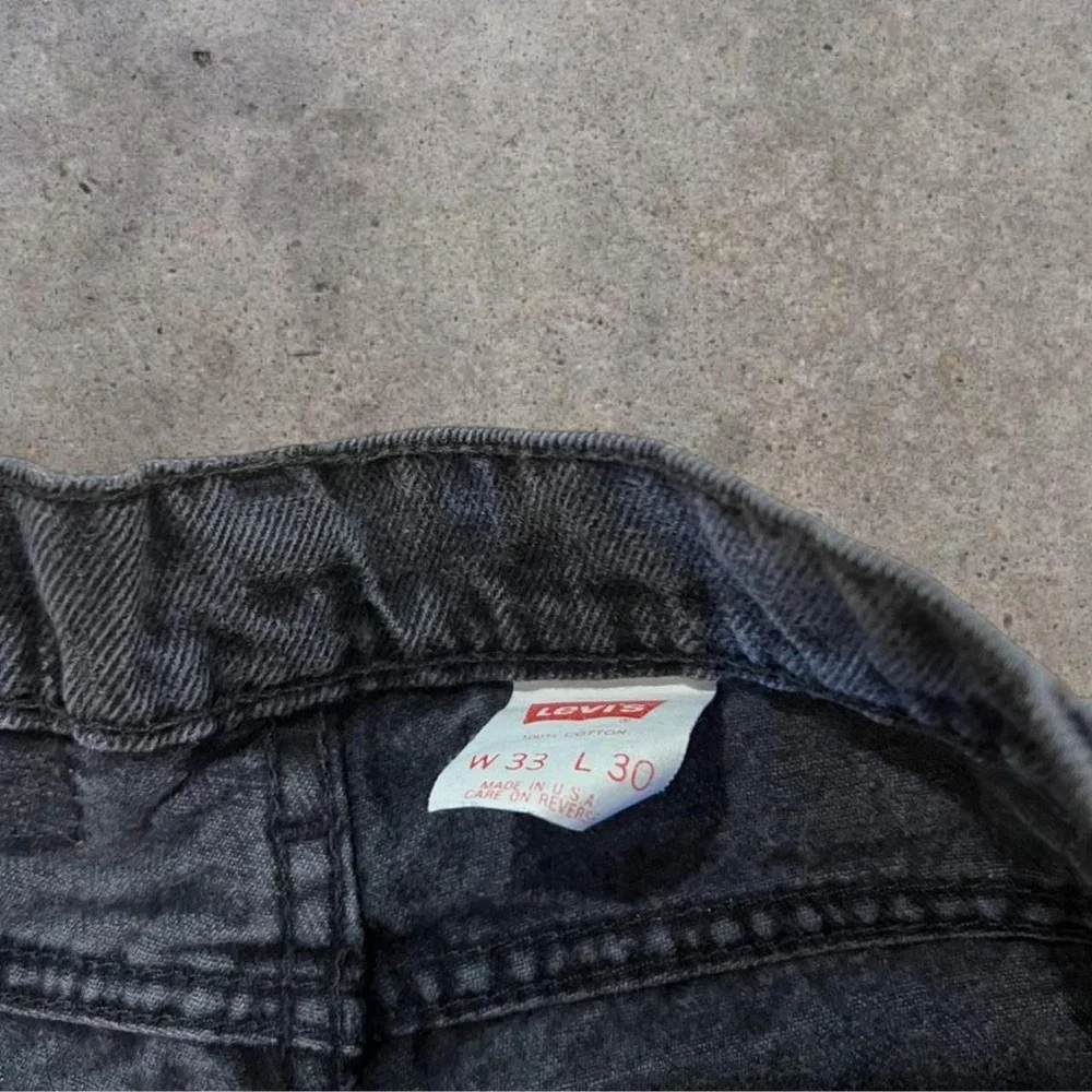 Vintage Levi's 550 Orange Tab Jorts - April 1993 Made in USA 33x30